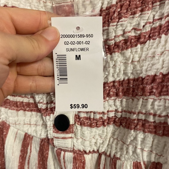 Striped sundress NWT - Picture 4 of 5